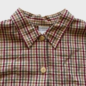 vintage plaid shirt